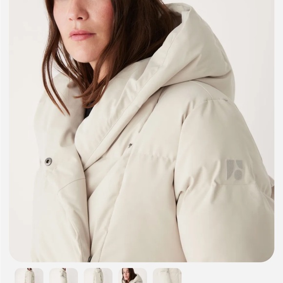 Hygge coat in Silver Lining - Picture 3 of 5